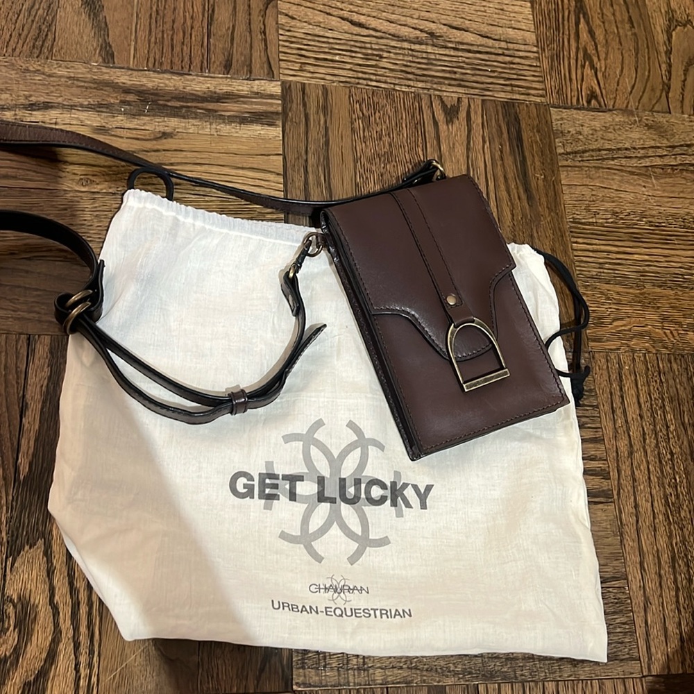Equestrian Leather Brown Cross Body